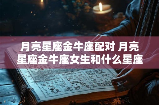 月亮星座金牛座配对 月亮星座金牛座女生和什么星座最配