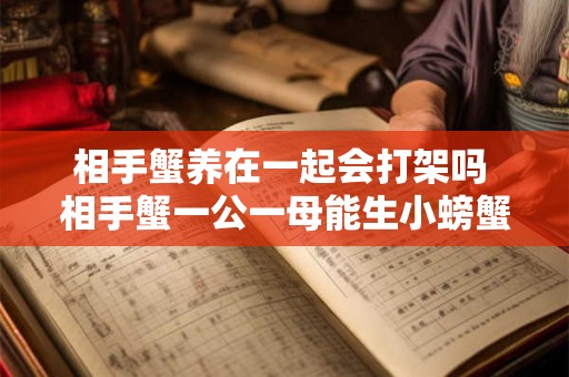 相手蟹养在一起会打架吗 相手蟹一公一母能生小螃蟹吗