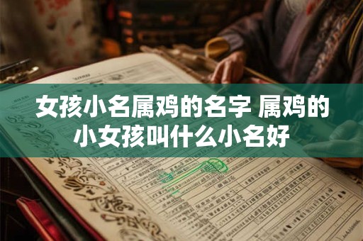 女孩小名属鸡的名字 属鸡的小女孩叫什么小名好