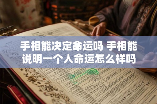 手相能决定命运吗 手相能说明一个人命运怎么样吗