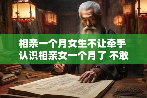 相亲一个月女生不让牵手 认识相亲女一个月了 不敢牵手 是不是太怂了