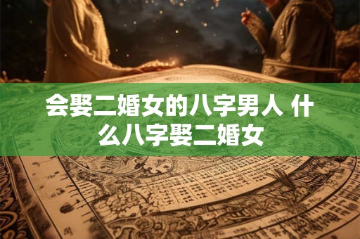 会娶二婚女的八字男人 什么八字娶二婚女