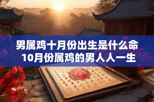 男属鸡十月份出生是什么命 10月份属鸡的男人人一生命运怎10