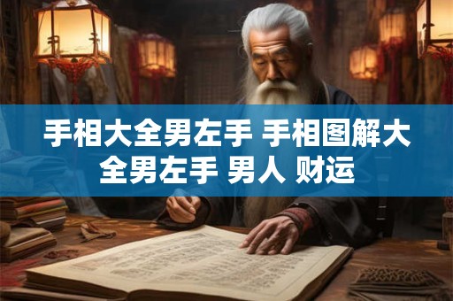 手相大全男左手 手相图解大全男左手 男人 财运