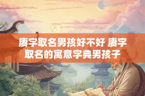 赓字取名男孩好不好 赓字取名的寓意字典男孩子