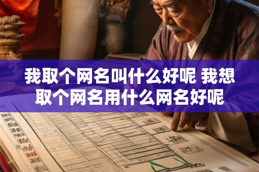 我取个网名叫什么好呢 我想取个网名用什么网名好呢