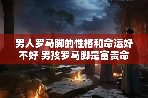 男人罗马脚的性格和命运好不好 男孩罗马脚是富贵命吗