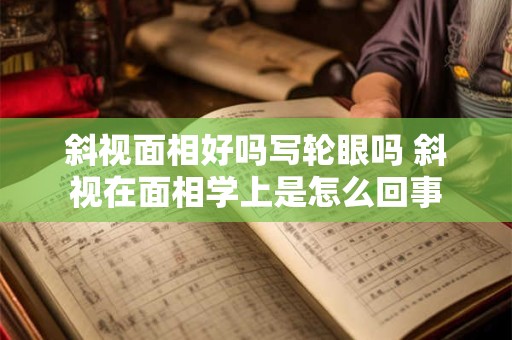 斜视面相好吗写轮眼吗 斜视在面相学上是怎么回事