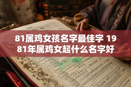 81属鸡女孩名字最佳字 1981年属鸡女起什么名字好