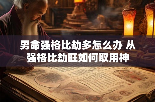 男命强格比劫多怎么办 从强格比劫旺如何取用神