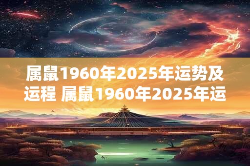 属鼠1960年2025年运势及运程 属鼠1960年2025年运势及运程幸运色