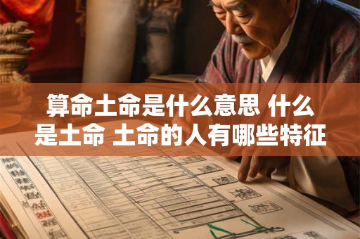 算命土命是什么意思 什么是土命 土命的人有哪些特征
