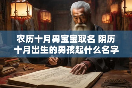 农历十月男宝宝取名 阴历十月出生的男孩起什么名字