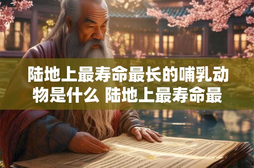 陆地上最寿命最长的哺乳动物是什么 陆地上最寿命最长的哺乳动物是什么生肖