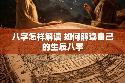 八字怎样解读 如何解读自己的生辰八字
