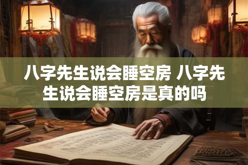 八字先生说会睡空房 八字先生说会睡空房是真的吗