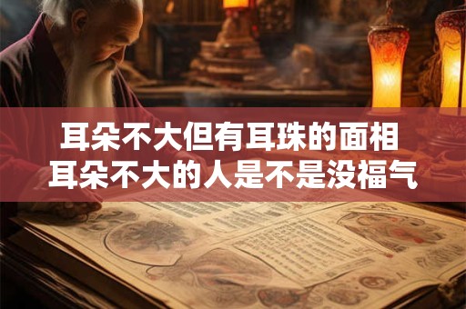 耳朵不大但有耳珠的面相 耳朵不大的人是不是没福气