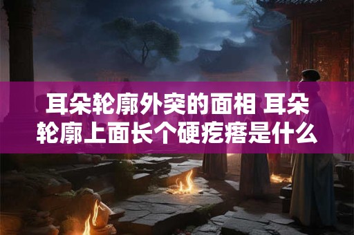 耳朵轮廓外突的面相 耳朵轮廓上面长个硬疙瘩是什么情况