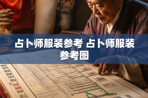 占卜师服装参考 占卜师服装参考图