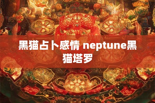 黑猫占卜感情 neptune黑猫塔罗