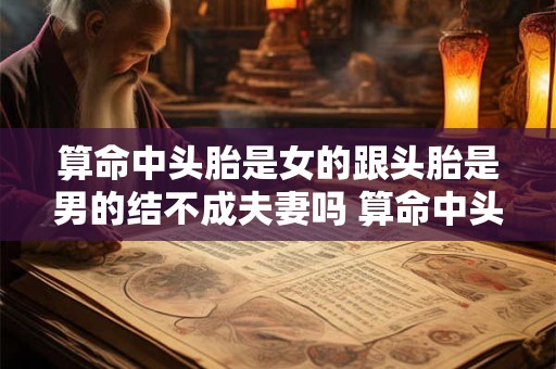 算命中头胎是女的跟头胎是男的结不成夫妻吗 算命中头胎是女的跟头胎是男的结不成夫妻吗怎么办