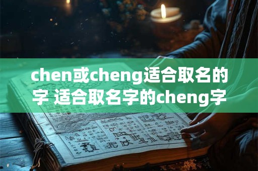 chen或cheng适合取名的字 适合取名字的cheng字女孩