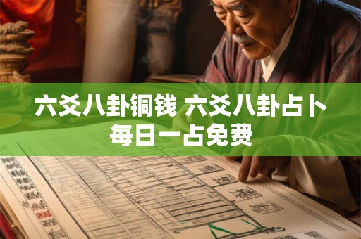 六爻八卦铜钱 六爻八卦占卜每日一占免费