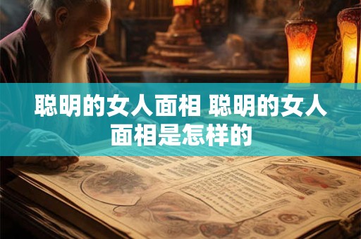 聪明的女人面相 聪明的女人面相是怎样的