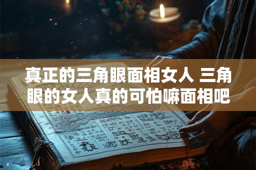 真正的三角眼面相女人 三角眼的女人真的可怕嘛面相吧