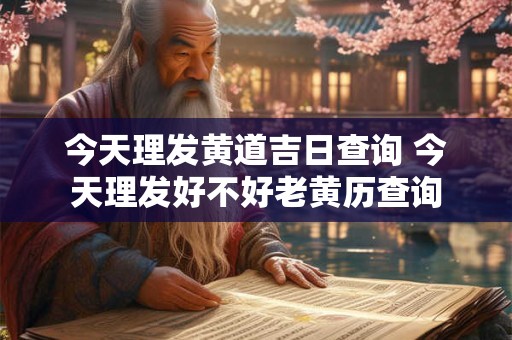 今天理发黄道吉日查询 今天理发好不好老黄历查询