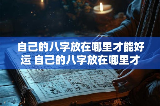 自己的八字放在哪里才能好运 自己的八字放在哪里才能好运呢 自己的八字放在哪里才能好运 自己的八字放在哪里才能好运呢
