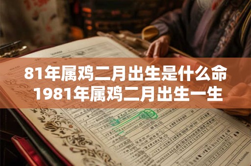 81年属鸡二月出生是什么命 1981年属鸡二月出生一生命运