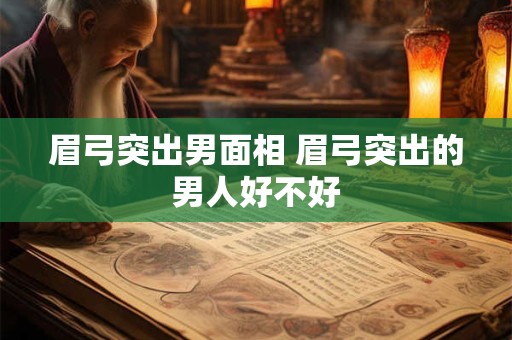 眉弓突出男面相 眉弓突出的男人好不好