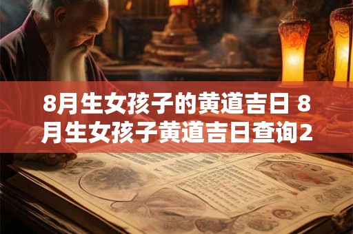 8月生女孩子的黄道吉日 8月生女孩子黄道吉日查询2025年