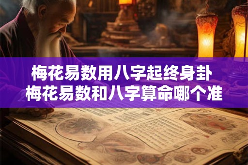 梅花易数用八字起终身卦 梅花易数和八字算命哪个准呢