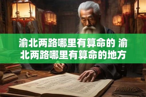 渝北两路哪里有算命的 渝北两路哪里有算命的地方