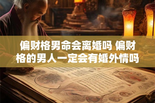 偏财格男命会离婚吗 偏财格的男人一定会有婚外情吗