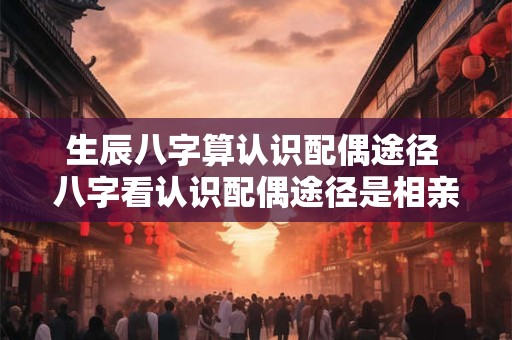 生辰八字算认识配偶途径 八字看认识配偶途径是相亲还是自谈