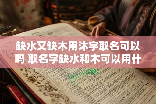 缺水又缺木用沐字取名可以吗 取名字缺水和木可以用什么字代替