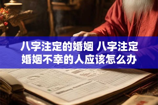 八字注定的婚姻 八字注定婚姻不幸的人应该怎么办