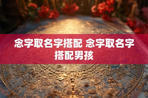 念字取名字搭配 念字取名字搭配男孩