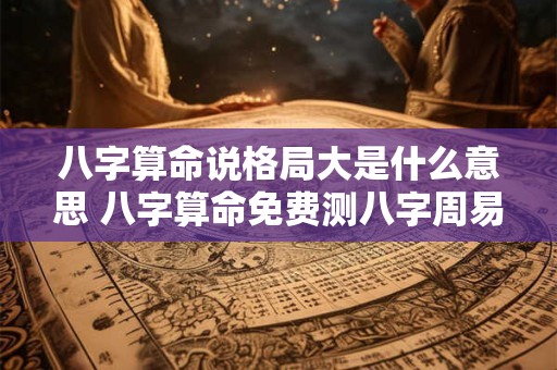 八字算命说格局大是什么意思 八字算命免费测八字周易算命