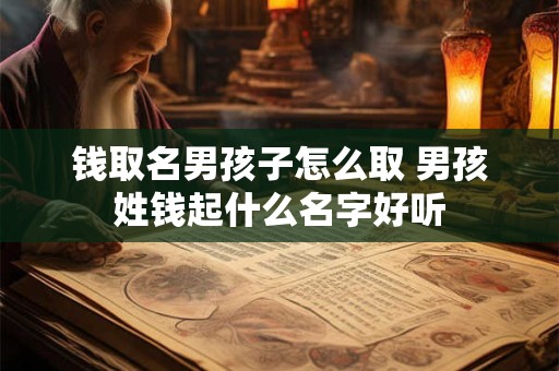 钱取名男孩子怎么取 男孩姓钱起什么名字好听