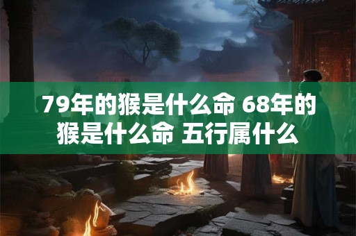 79年的猴是什么命 68年的猴是什么命 五行属什么