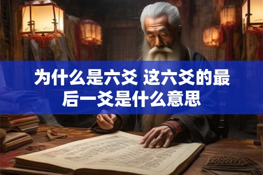 为什么是六爻 这六爻的最后一爻是什么意思