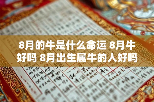 8月的牛是什么命运 8月牛好吗 8月出生属牛的人好吗