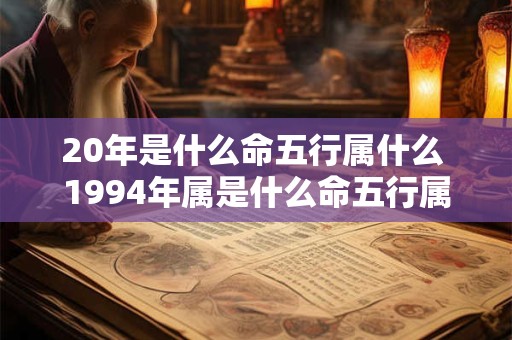 20年是什么命五行属什么 1994年属是什么命五行属什么