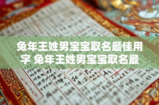 兔年王姓男宝宝取名最佳用字 兔年王姓男宝宝取名最佳用字有哪些