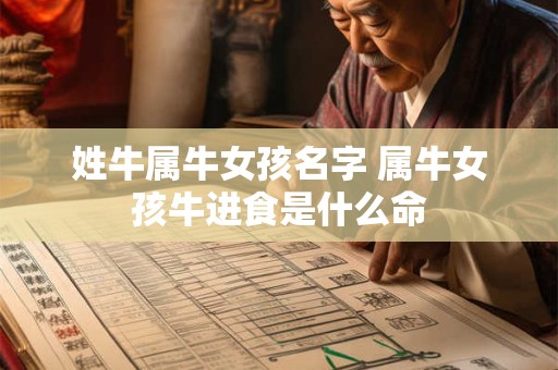 姓牛属牛女孩名字 属牛女孩牛进食是什么命