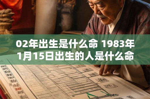 02年出生是什么命 1983年1月15日出生的人是什么命
